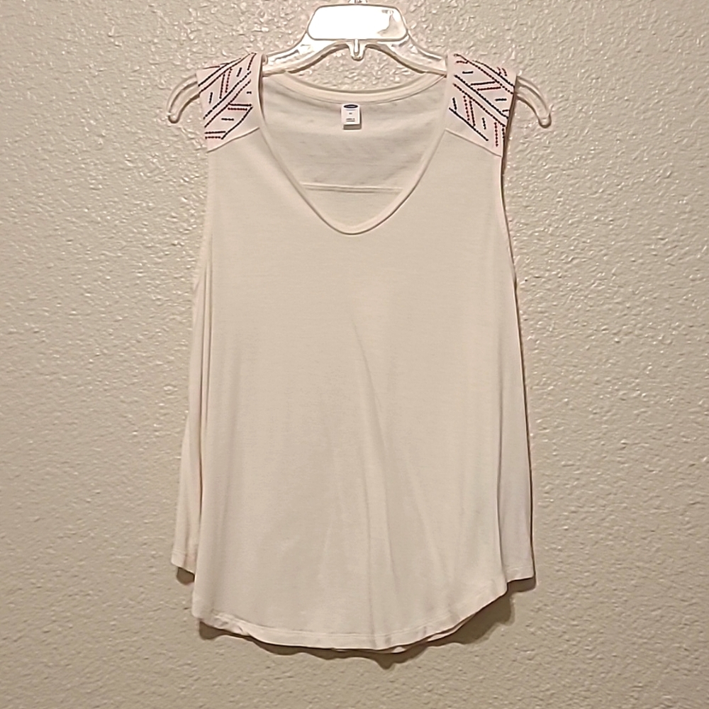 Womens Old Navy Sleeveless T-shirt